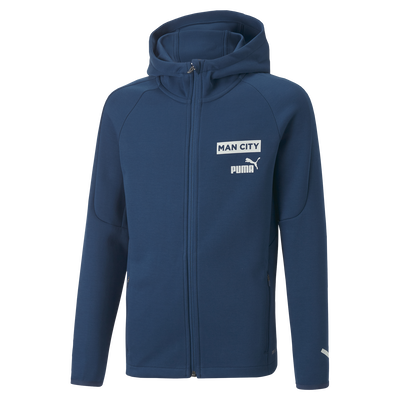 Kids' Manchester City Casuals Hoodie Jacket