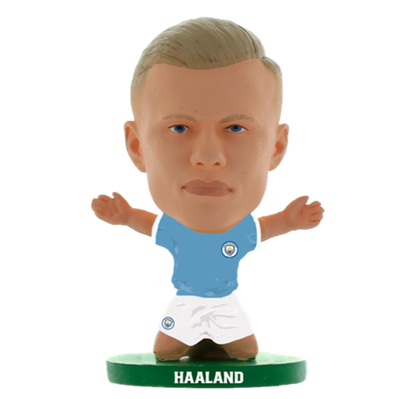 Minifigura de acción Manchester City SoccerStarz Haaland