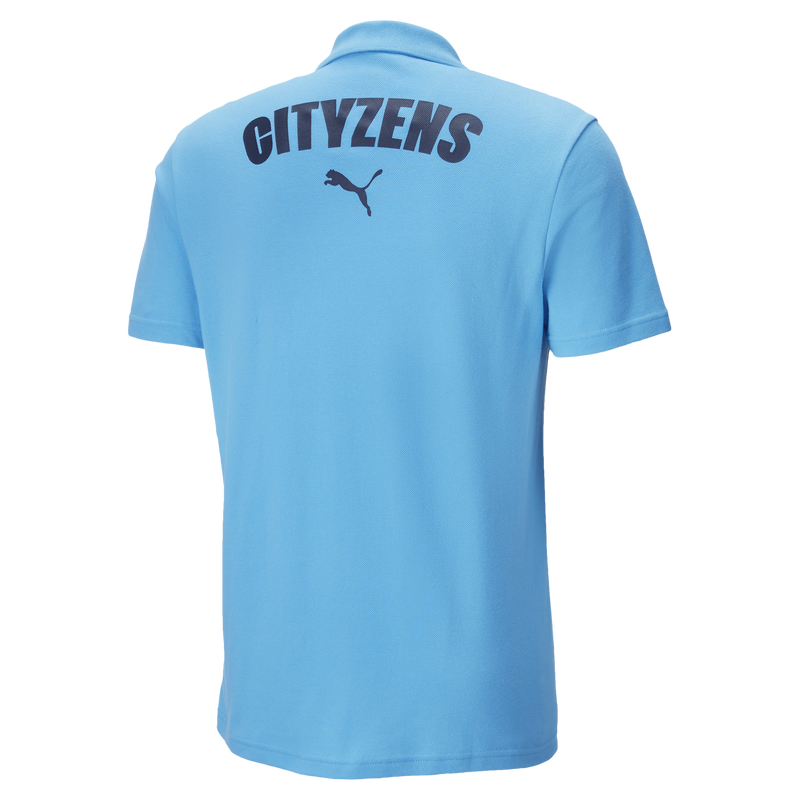 MCFC LW MENS CASUALS POLO - blue