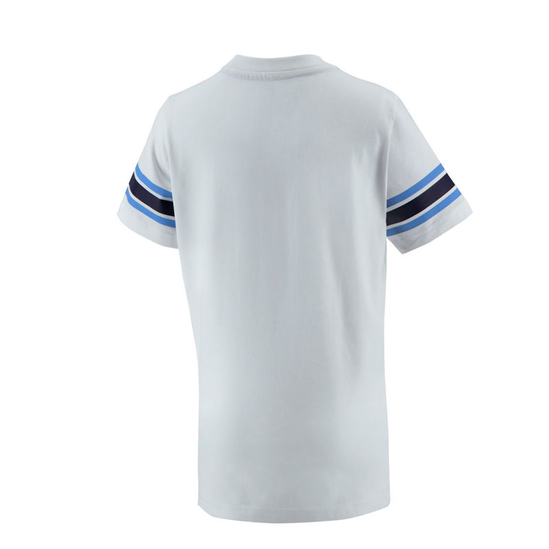 MCFC FW KIDS 9320 VARSITY TEE - white