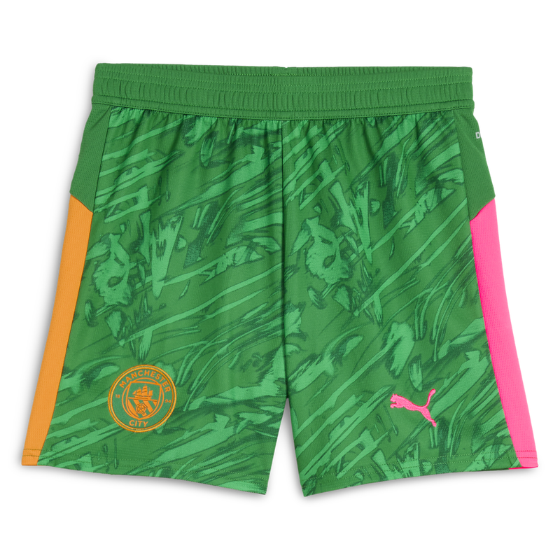 MCFC RP KIDS GK SHORTS - green