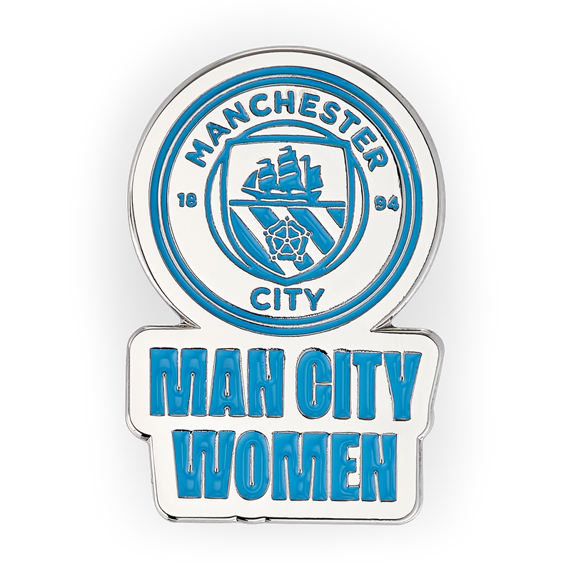MCFC WMNS BLACKOUT PIN BADGE - blue