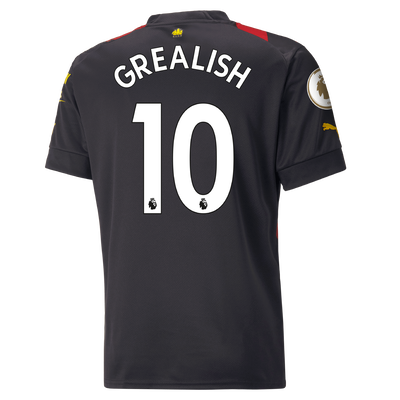 Manchester City Away Jersey 2022/23 with GREALISH 10 printing