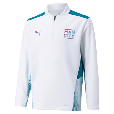 Kids Manchester City Training 1/4 Zip Top