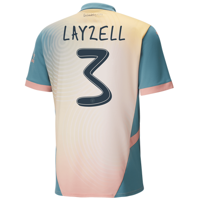 Manchester City 'Definitely City' Jersey 2024/25 With LAYZELL 3 printing