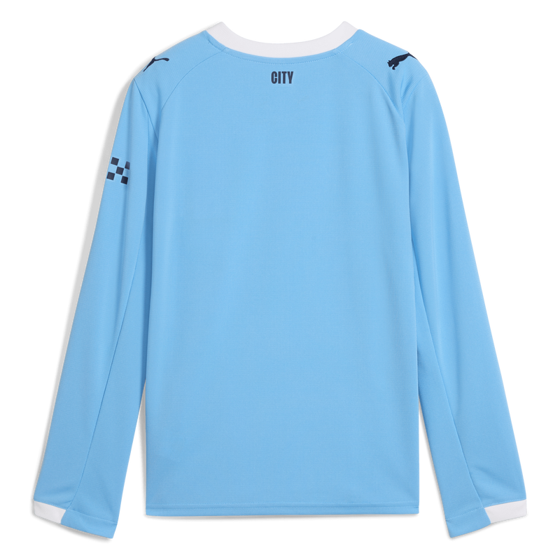 キッズ Manchester City ホーム 長袖ジャージー 2025/26