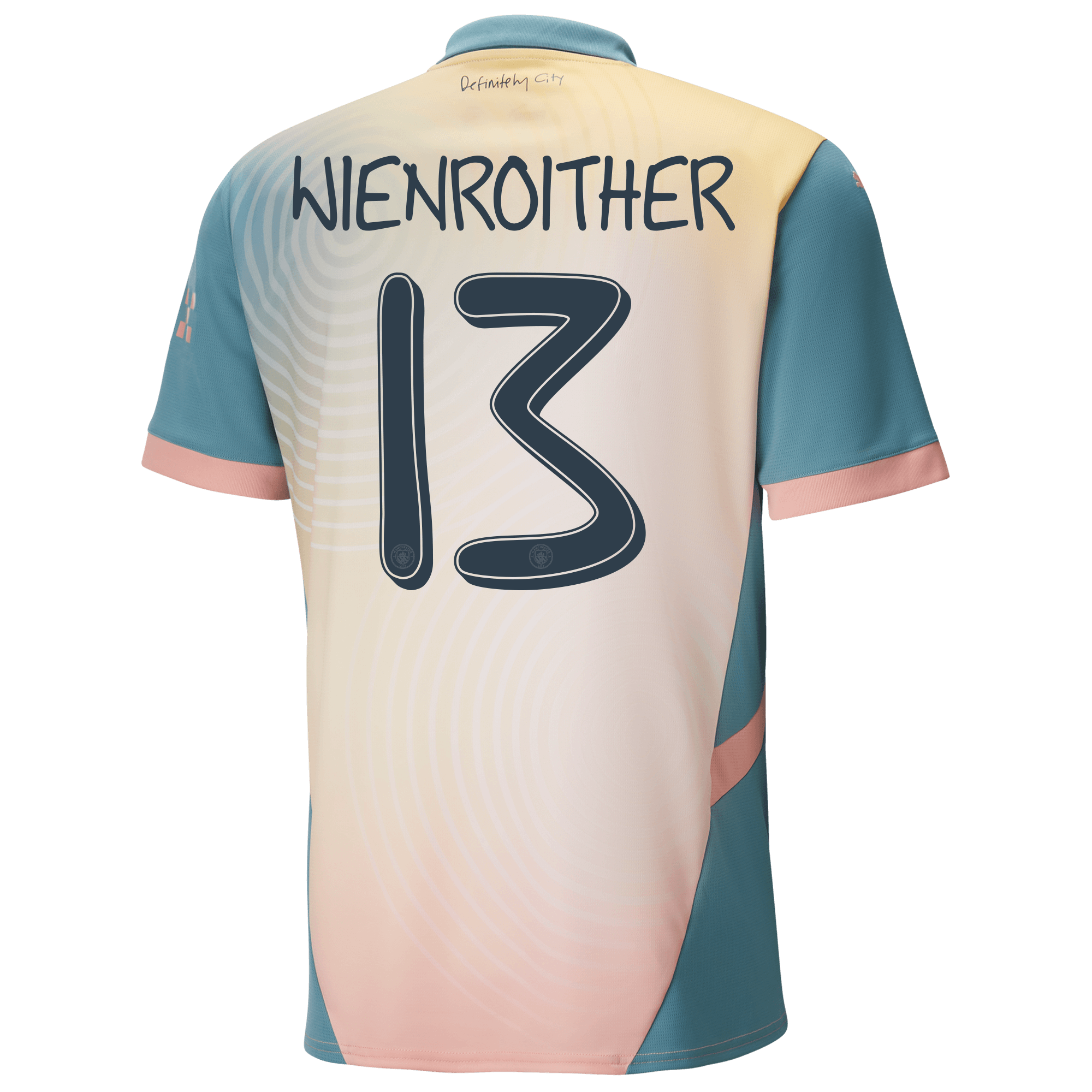 Maillot Manchester City Enfant 2024/25 - Rose, Collection "Definitely City", Coton DryCELL, Manches Courtes - 6