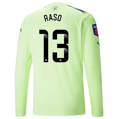 Manchester City Third Jersey 2022/23 long sleeve with RASO 13 printing