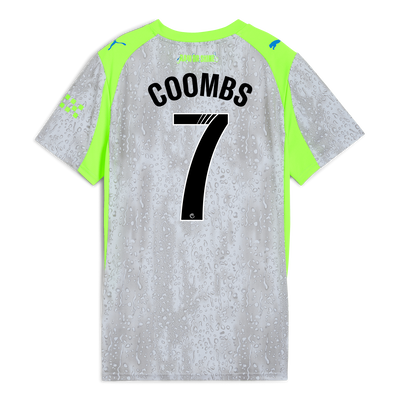 Womens' Manchester City Third Jersey 2025/26 With COOMBS 7 Printing