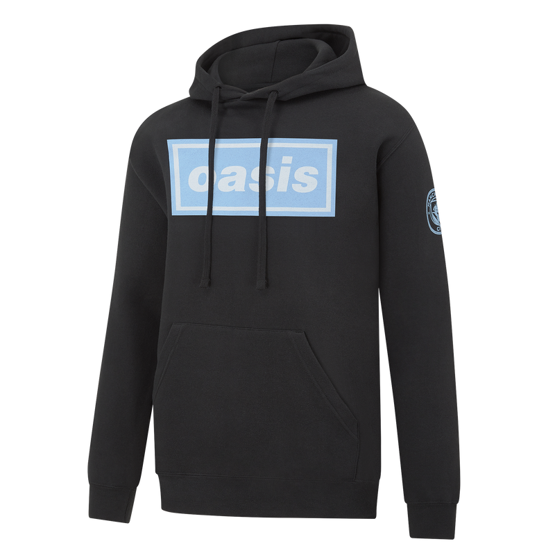 MCFC X OASIS LOGO OH HOODY - black