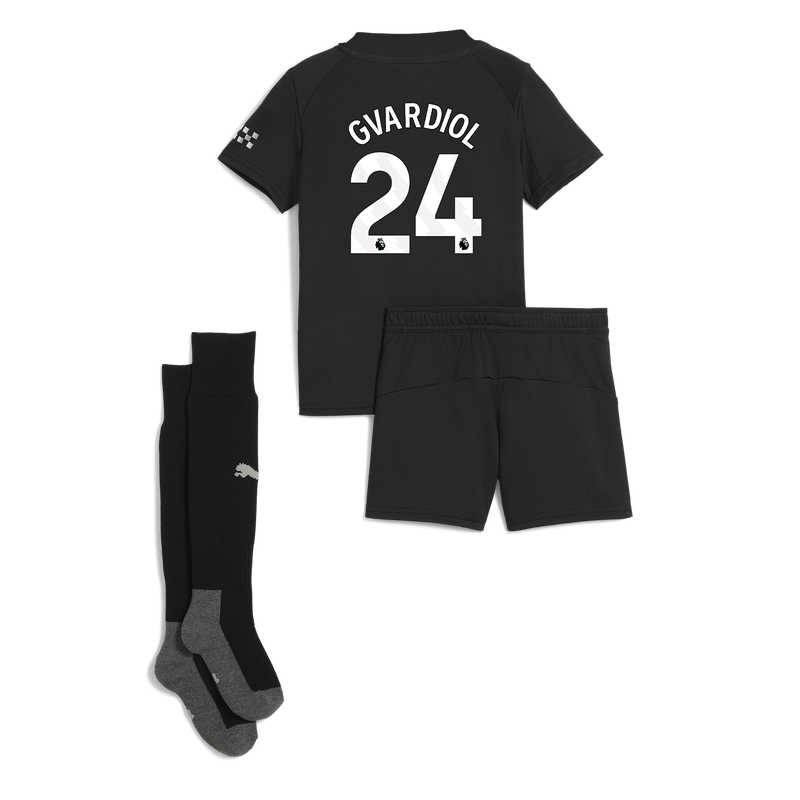 Away MINI KIT SS-GVARDIOL-24-EPL-PL - 