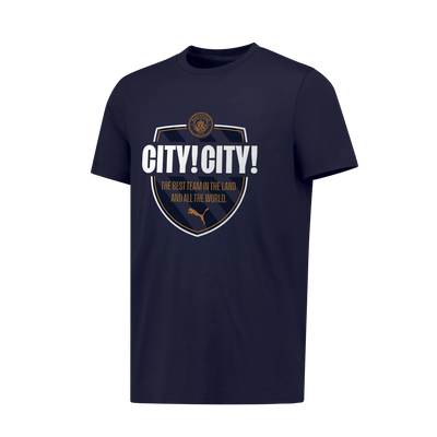 Kinder Manchester City Bestes Team der Welt T-Shirt