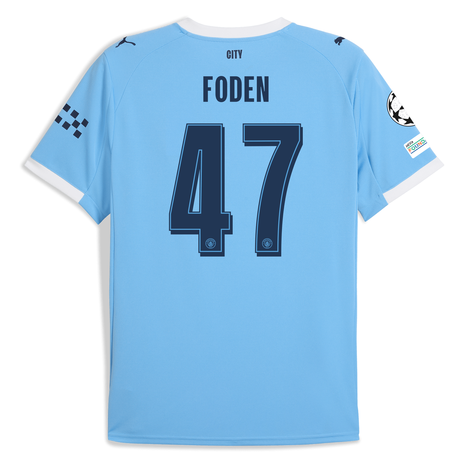 マンチェスター・シティ 2025/26 ズ ホームユニフォーム（ FODEN