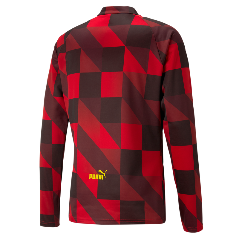 MCFC MW MENS PRE MATCH SWEAT - tango red