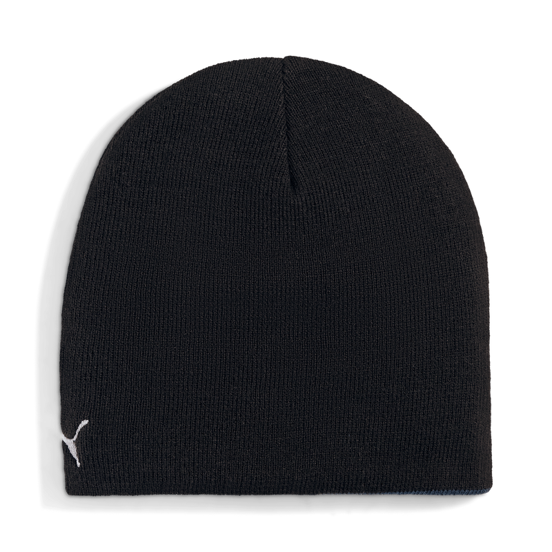 MCFC LW REVERSIBLE BEANIE - black
