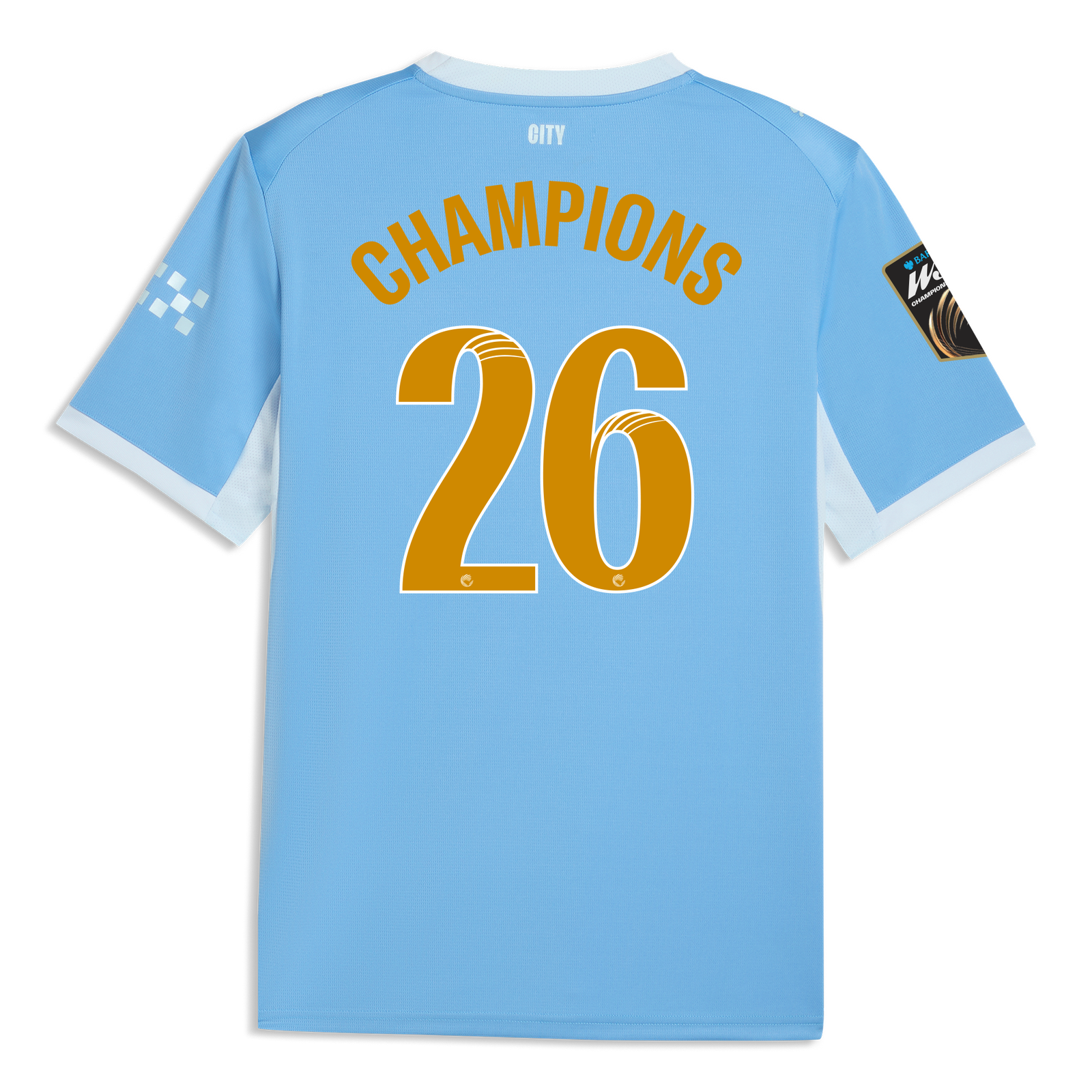 マンチェスター・シティ ホームユニフォーム 2026/27 CHAMPIONS 26