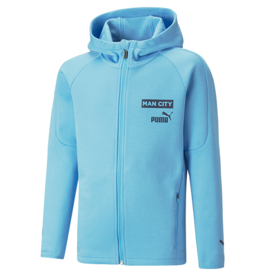 Kids' Manchester City Casuals Hoodie Jacket