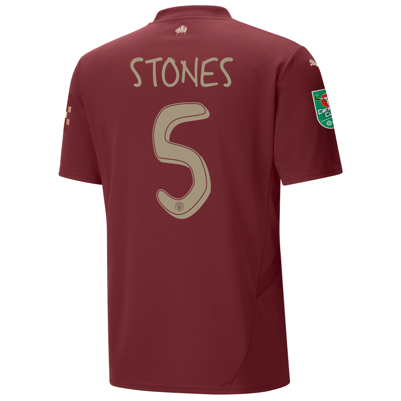 Manchester City Third Jersey 2024 25 With STONES 5 Printing Official Man City Store