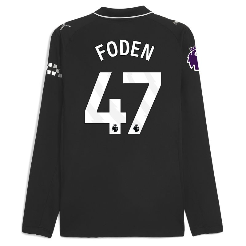 MENS AUTHENTIC Away SHIRT LS-FODEN-47-EPL-PL - 