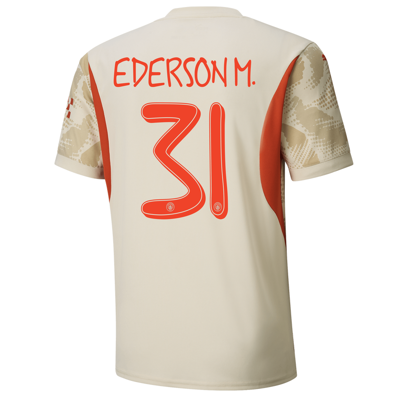 MENS GK JERSEY SS-EDERSON M-31-EPL-PLC - white