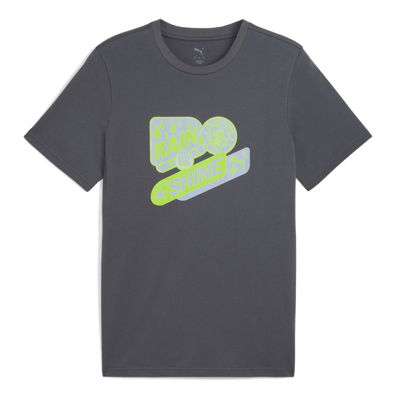 MCFC LW MENS FTBLCULTURE TEE - grey