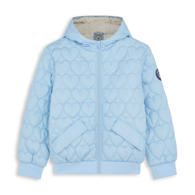 Chaqueta acolchada con corazones Manchester City Niñas