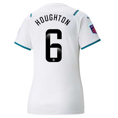 Womens Manchester City Away Shirt 21/22 with Steph Houghton printing