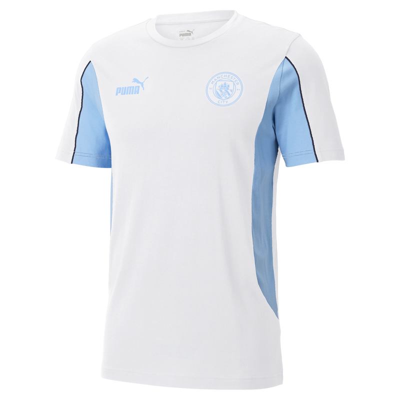Man City FtblArchive Tee white - Check out all Manchester City t-shirts online - Official Manchester City FC store