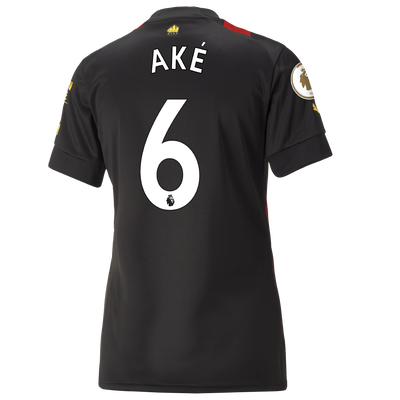 Women's Manchester City Away Jersey 2022/23 with AKÉ 6 printing