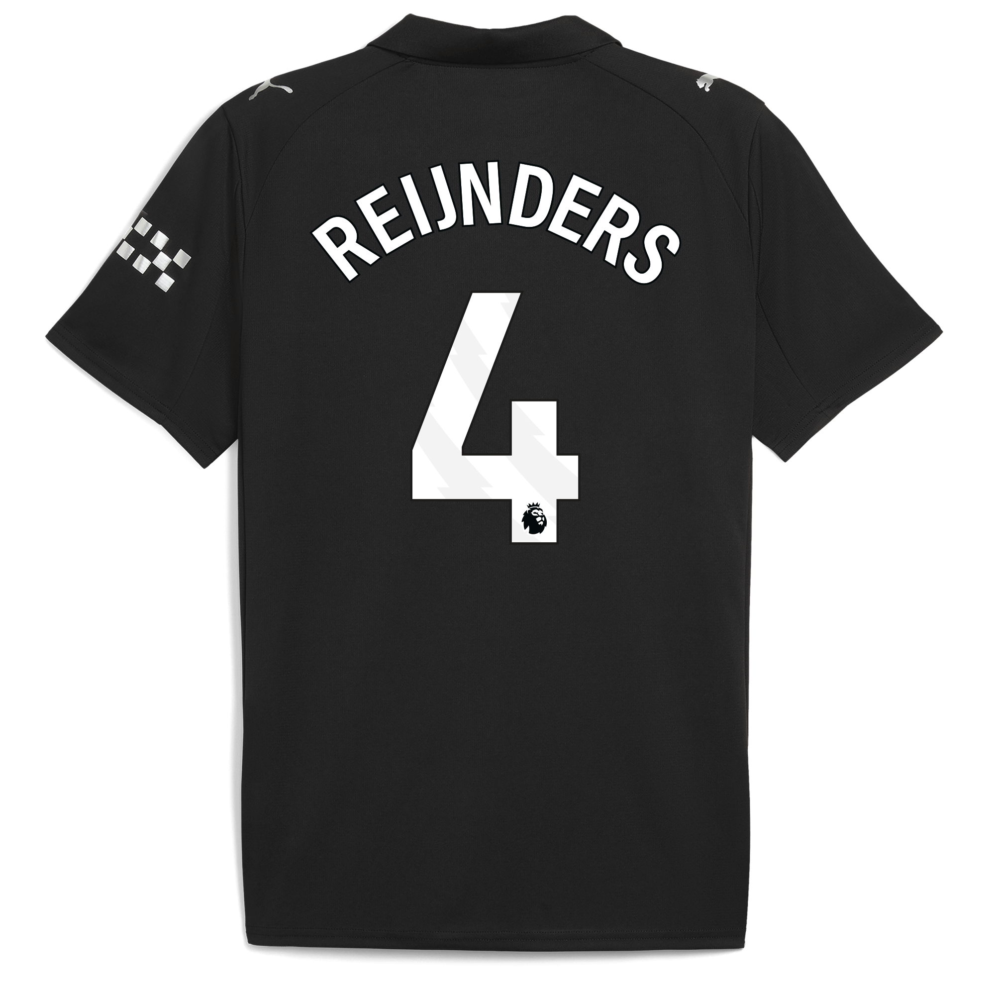 Maillot Manchester City FC 2025/26 événementiel - Flocage Reijnders Numéro 4, Tailles S/M/L, Neuf Avec étiquettes Puma