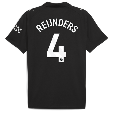 Manchester City Away Jersey 2025/26 With REIJNDERS 4 Printing