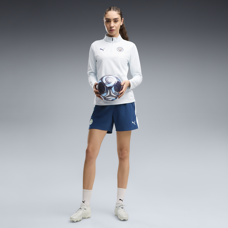 MCFC TR WMNS WARM TOP - Dewdrop-Blue Jewel