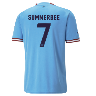 Manchester City Home Jersey 2022/23 with SUMMERBEE 7 printing