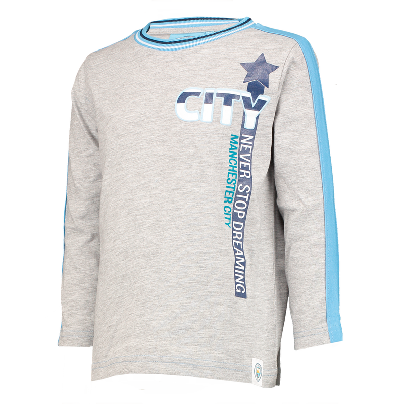 MCFC FW BOYS MAN CITY PYJAMAS - navy