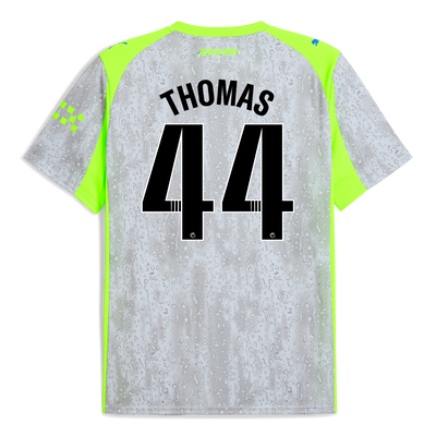 Manchester City Third Jersey 2025/26 With THOMAS 44 Printing