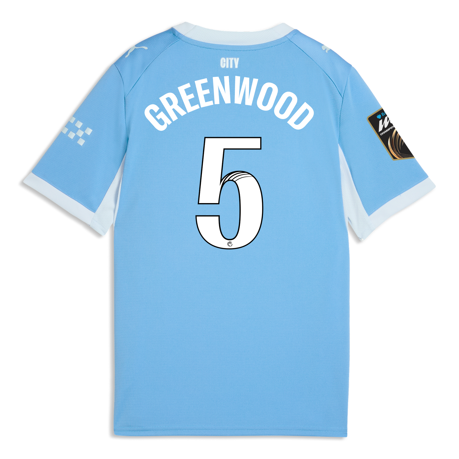 キッズ マンチェスター・シティ ホームユニフォーム 2026/27 GREENWOOD