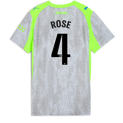 Womens' Manchester City Third Jersey 2025/26 With ROSE 4 Printing