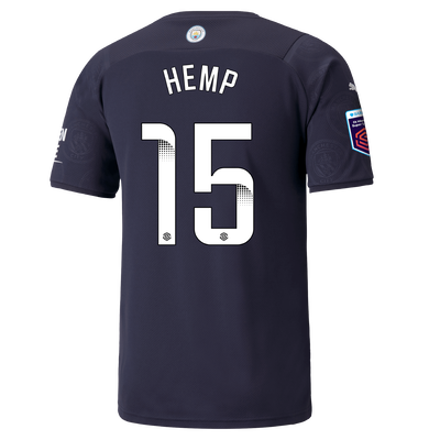 Camiseta 3ª Equipación Manchester City 21/22 con estampado de Lauren Hemp