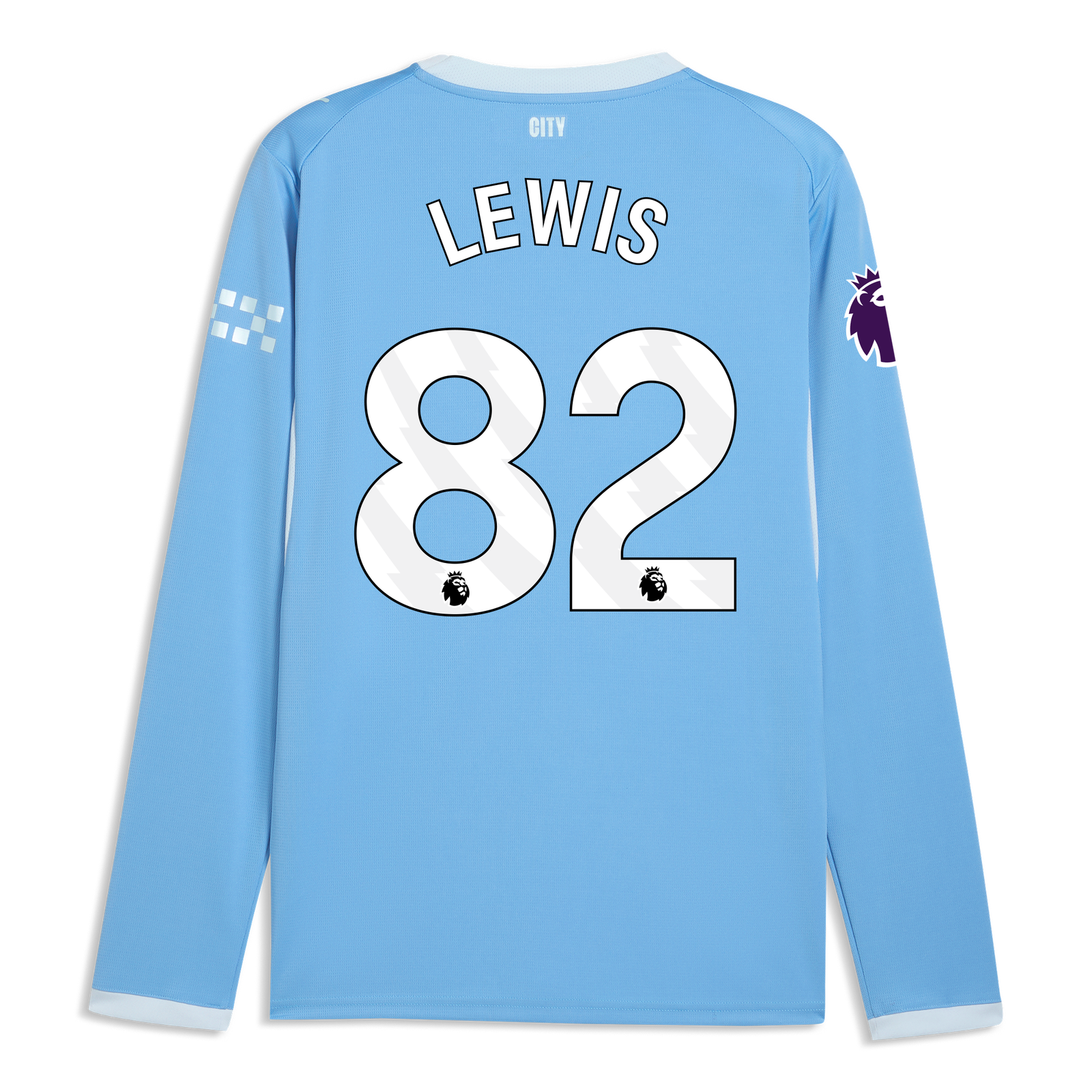 マンチェスター・シティ ホーム ユニフォーム 2026/27 長袖 LEWIS 82