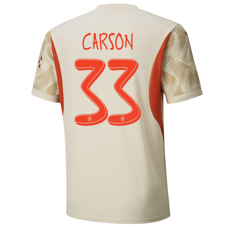 MENS GK JERSEY SS-CARSON-33-EPL-PLC - white