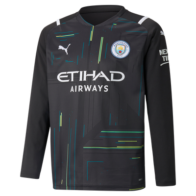 Kids' Manchester City Goalkeeper Shirt 21/22