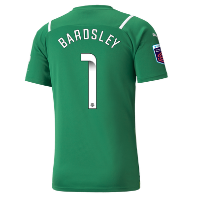 Manchester City Goalkeeper Shirt 21/22 with Karen Bardsley printing