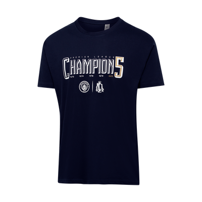 Manchester City Premier League Champions 2021 Tee