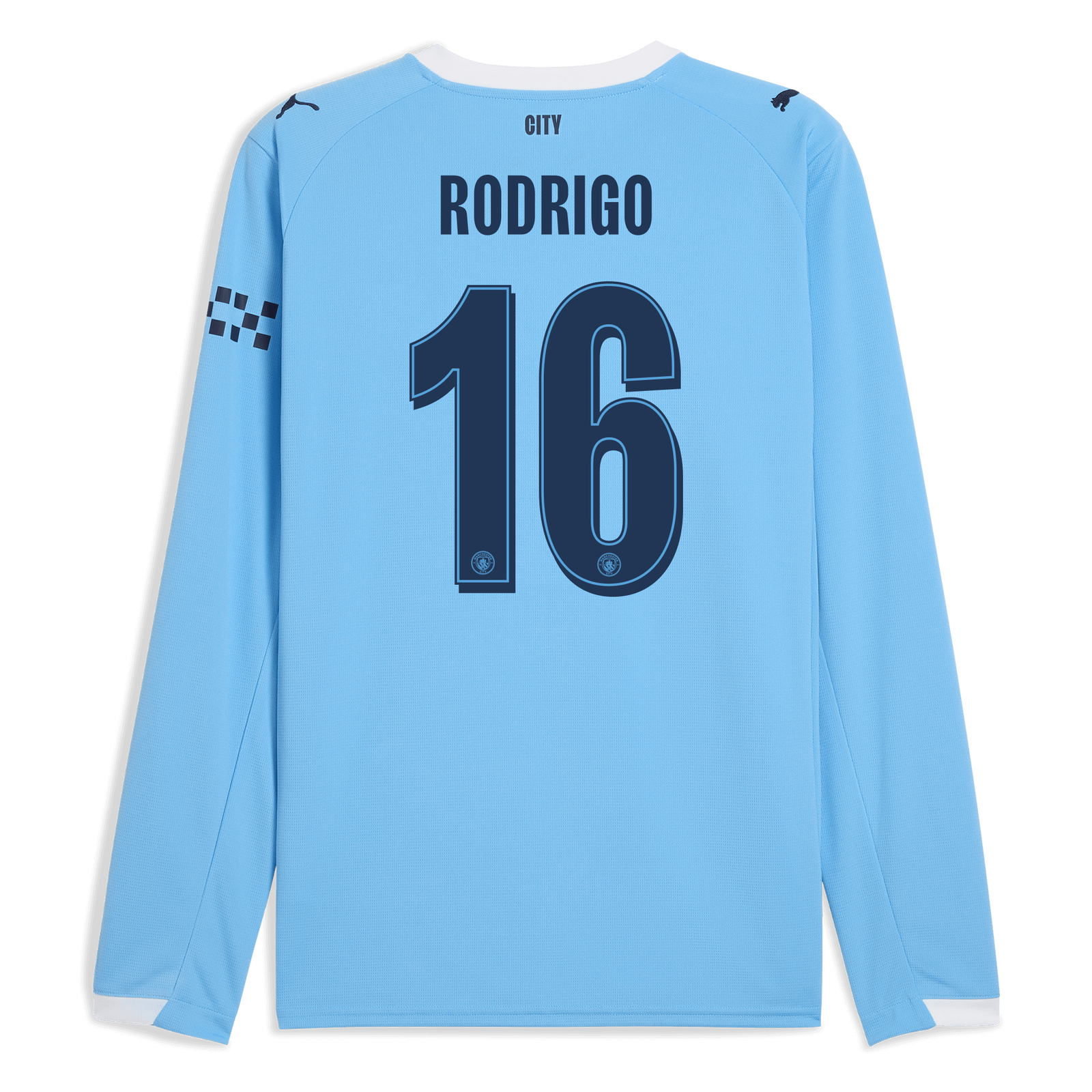 Manchester City 2025-26 ロドリ 16 ホームユニフォーム