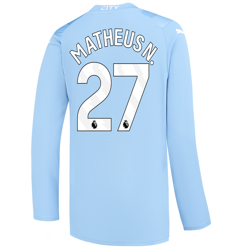 KIDS HOME SHIRT LS-MATHEUS N.-27-EPL-PLC - 