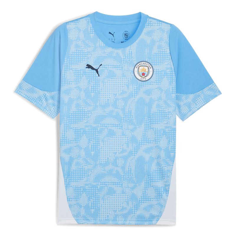 MCFC TR KIDS TRAINING JERSEY - blue