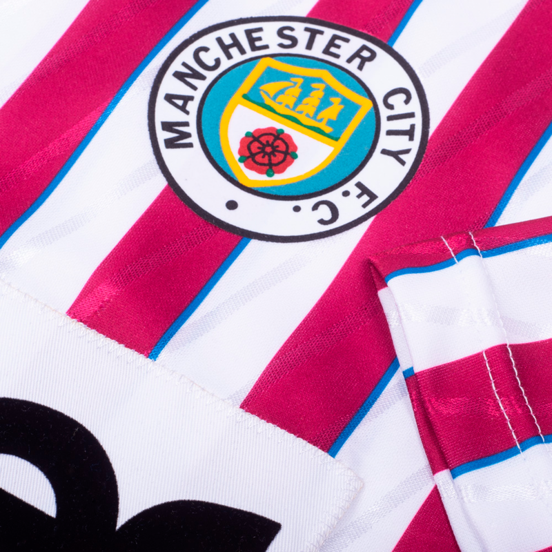 MCFC FW 1988 AWAY SHIRT - burgundy