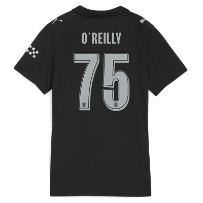 Women's Manchester City Away Jersey 2025/26 With O'REILLY 75 Printing