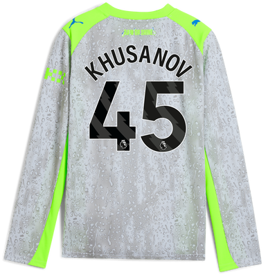 マンチェスター・シティ クサノフ　KHUSANOV 45 シャツ M マンチェスター・シティ クサノフ KHUSANOV 45 シャツ M