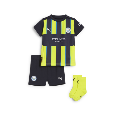 Conjunto de Bebé Fuera del Manchester City para Niños 2024/25